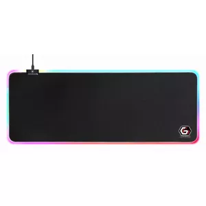 Gaming mouse pad Gembird MP-GAMELED-L — L size, 800×300 mm, 4 mm, LED multicolour, USB powered