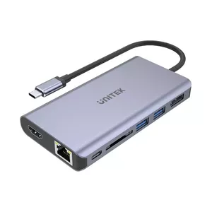 Hub UNITEK uHUB S7 USB 3.2 Gen 1 Type-C Grey