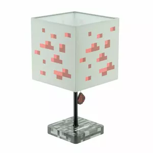 Table lamp Paladone Minecraft PP6597MCFEU LED light block design, decorative USB-powered bedside lamp