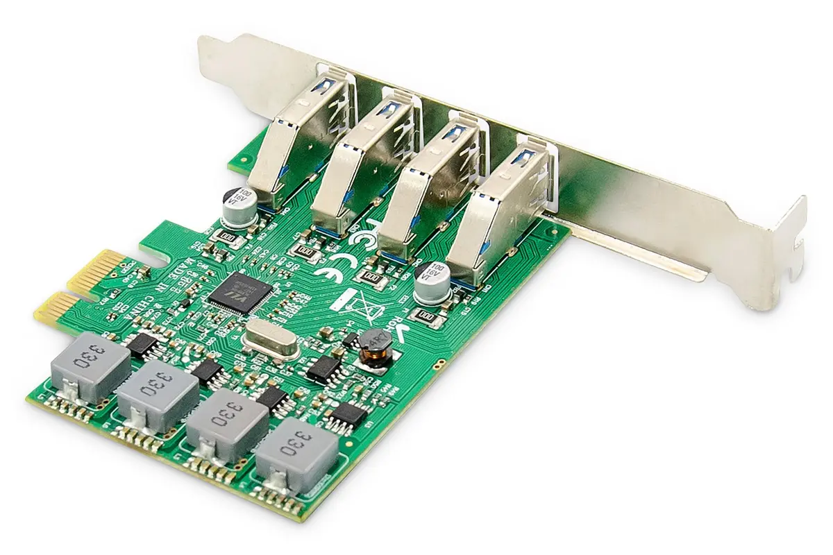 DIGITUS DS-30226 4-Port USB 3.0 PCI Express Add-On Card Photo 4