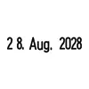 Traditional Text/Date stamp Wedo 1041010 Photo 2
