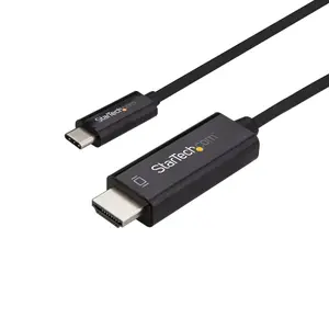 USB C uz HDMI kabelis 1 m, StarTech CDP2HD1MBNL — 4K@60Hz, HDMI 2.0, DP Alt Mode (USB‑C uz HDMI)