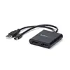 StarTech MSTMDP122DP Mini DisplayPort → 2× DisplayPort адаптер Photo 2