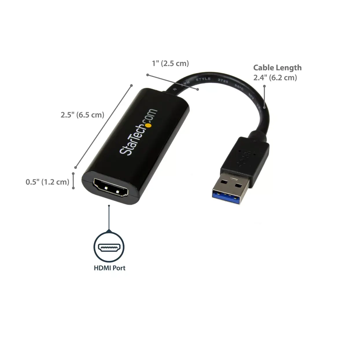 StarTech USB 3.0 uz HDMI adapteris USB32HDES Photo 6