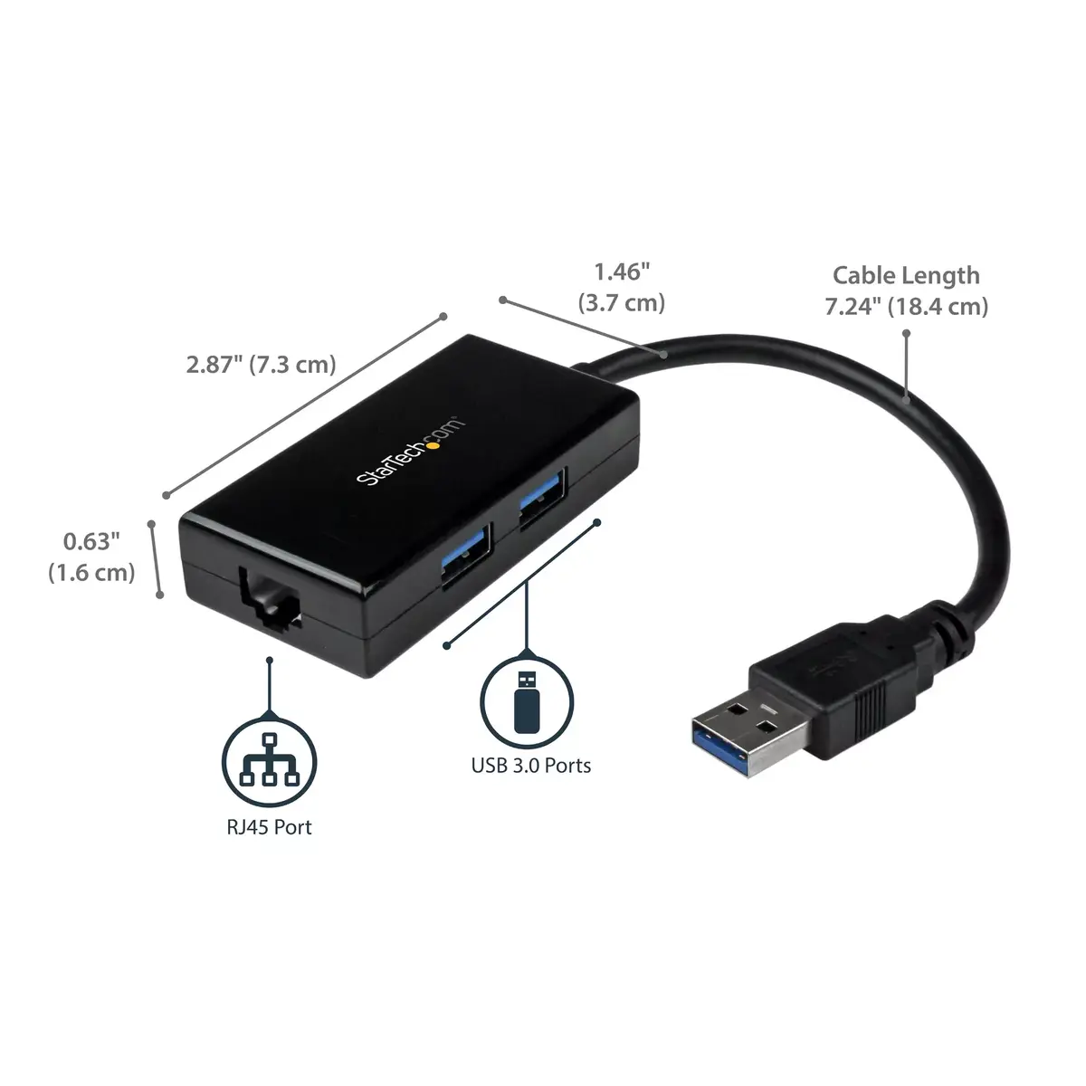 StarTech USB 3.0 адаптер USB31000S2H на Ethernet Photo 8