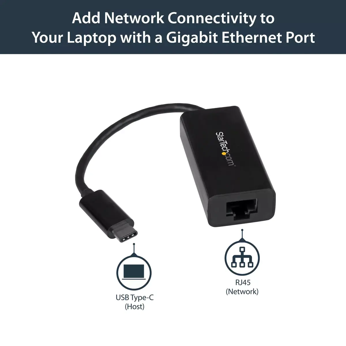 USB-C to Gigabit Ethernet adapter StarTech US1GC30B Photo 5
