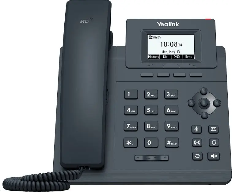 IP tālrunis Yealink SIP-T30P melns, SIP-T30P
