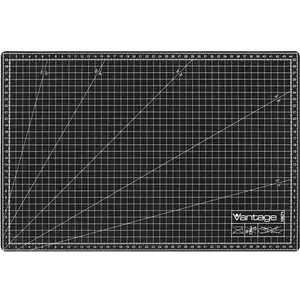 Griešanas paklājs DAHLE Vantage 30 x 45 cm melns