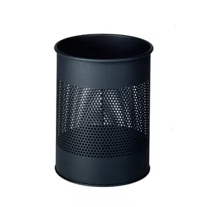 Durable 331058 atkritumu tvertne 15 L Apaļš Metāls Antracīts