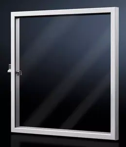Display panel Rittal FT 2761.010 — light grey transparent acrylic/aluminium housing, 597×597 mm