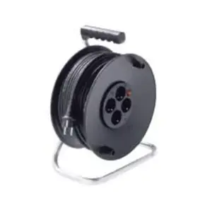 Удлинитель Bachmann 395.181 50 м 4 розетки черный