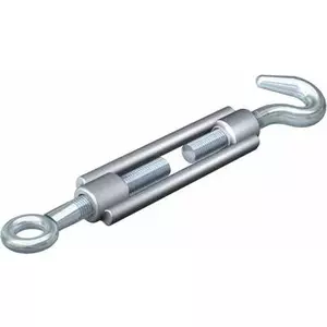 Turnbuckle (Spannschloss) OBO Bettermann 945 M6, steel tensioning fitting M6