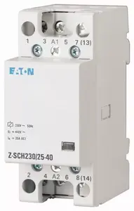 Модульный контактор Eaton Z-SCH24/25-40 25А 24В
