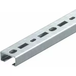 Profile rail OBO Bettermann CML3518P0500FS perforated (model 1104306) for cable management