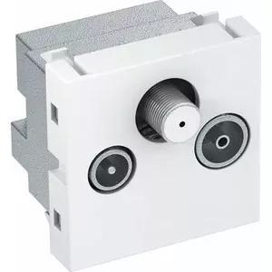 Antenna socket obo bettermann ANT-3SD RW1 (MPN 6105282) — wall-mount TV/FM/SAT outlet