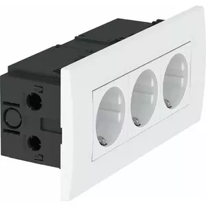 Device Socket OBO Bettermann 6119414, enclosure size 185×84×60 mm, power accessory