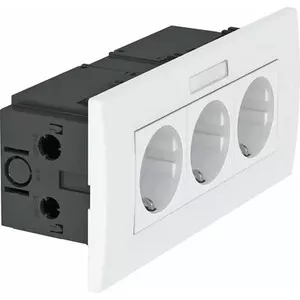 Device Socket OBO Bettermann 6119435 enclosure 185x84x60 mm Red