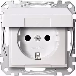 Kontaktligzda CEE 7/3 Merten MEG2310-0419 Balta