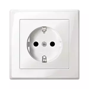Merten MEG2300-1519 socket-outlet CEE 7/3 White