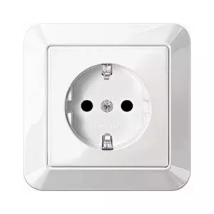 Merten MEG2300-1019 socket-outlet CEE 7/3 White