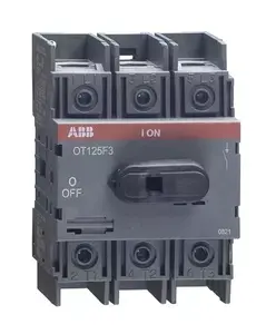 ABB OT125F3 125A 3-Pole Switch Disconnector