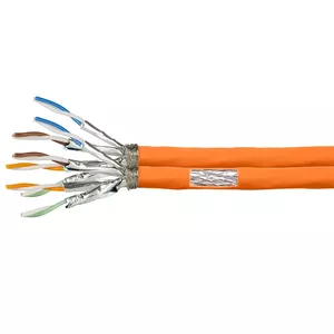 Сетевой кабель LogiLink CPV0063 Оранжевый Cat7 100 м S/FTP