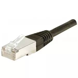 Dexlan 858376 сетевой кабель Черный 1 m Cat6a S/FTP (S-STP)