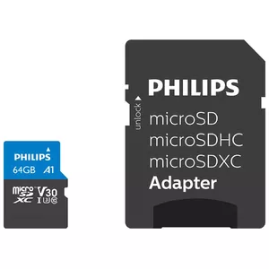Philips FM64MP65B 64 GB MicroSDXC UHS-I Klases 10