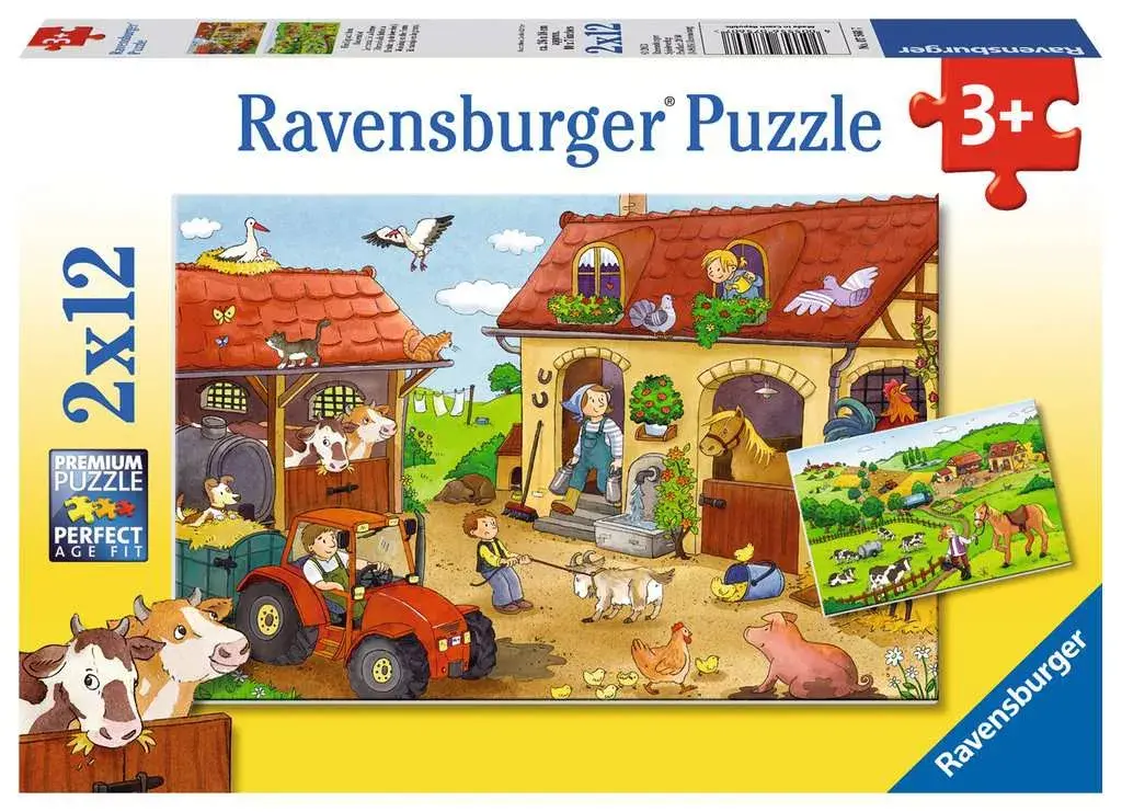 Ravensburger 07560 Puzle Multfilmas 12 Gabali