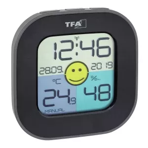 Hygrometer TFA-Dostmann FUN Indoor Electronic Black
