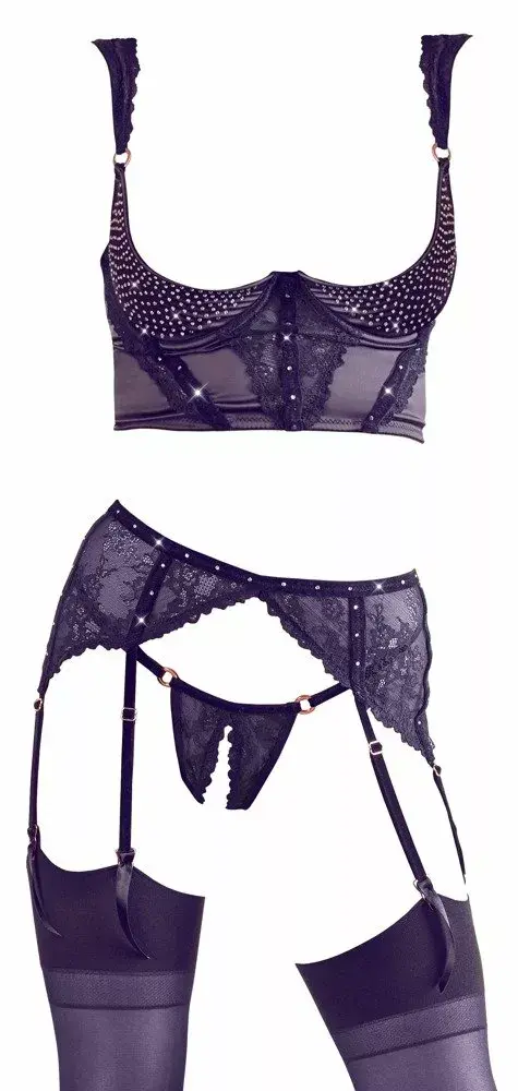 Комплект Abierta Fina Shelf Bra Set 75B Photo 9