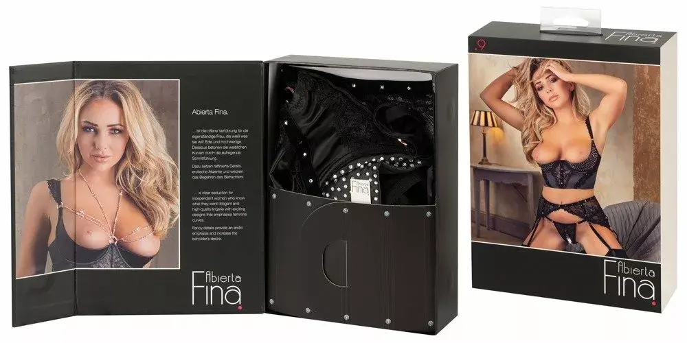 Комплект Abierta Fina Shelf Bra Set 75B Photo 13