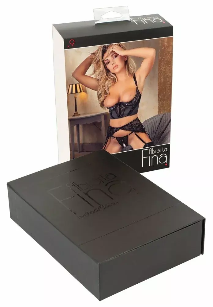 Lingerie set abierta fina Shelf Bra Set Abierta Fina 85C/XL Photo 12