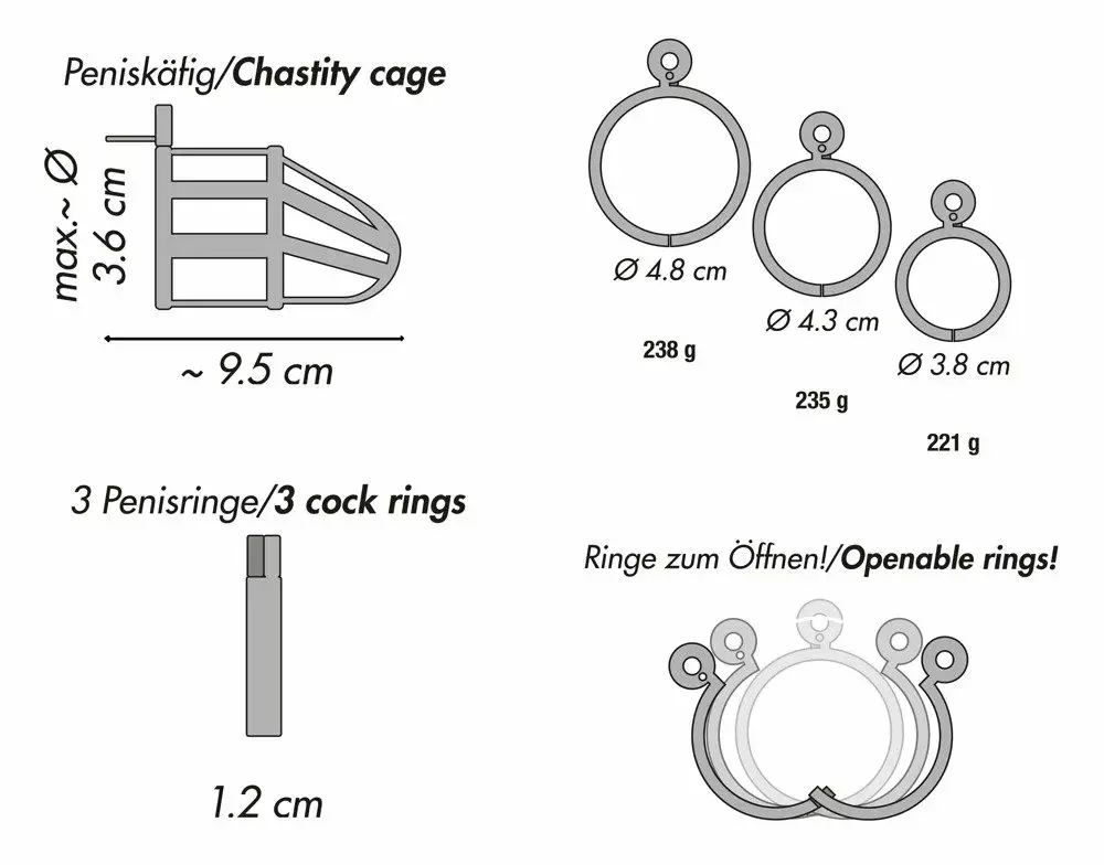 Chastity cage you2toys 05370200000 Photo 9