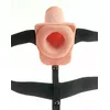 Pipedream FFS 7 Light Black tukšais strap-on vibrators Photo 4