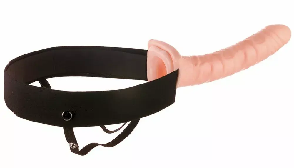 Pipedream Silicone Black strap-on — 25 cm Photo 2