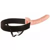 Pipedream Silicone Black strap-on — 25 cm Photo 2