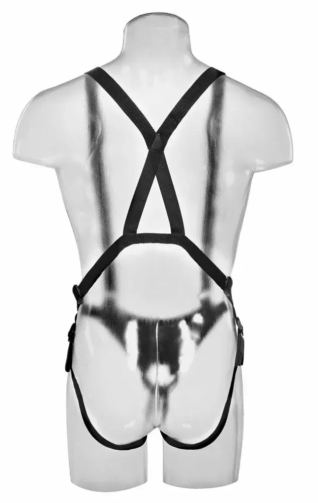 Strap-on King Cock 10" tukšs PVC dildo Photo 5