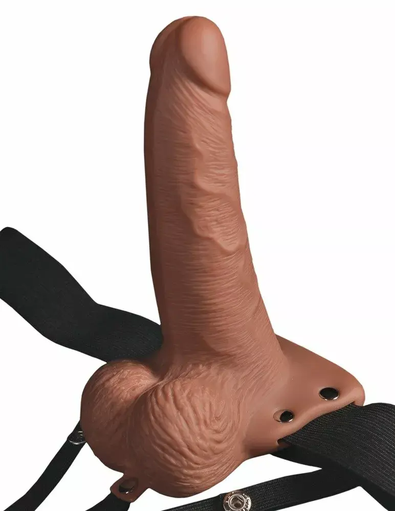 Pipedream Hollow Strap-On с шаром — страпон Photo 3