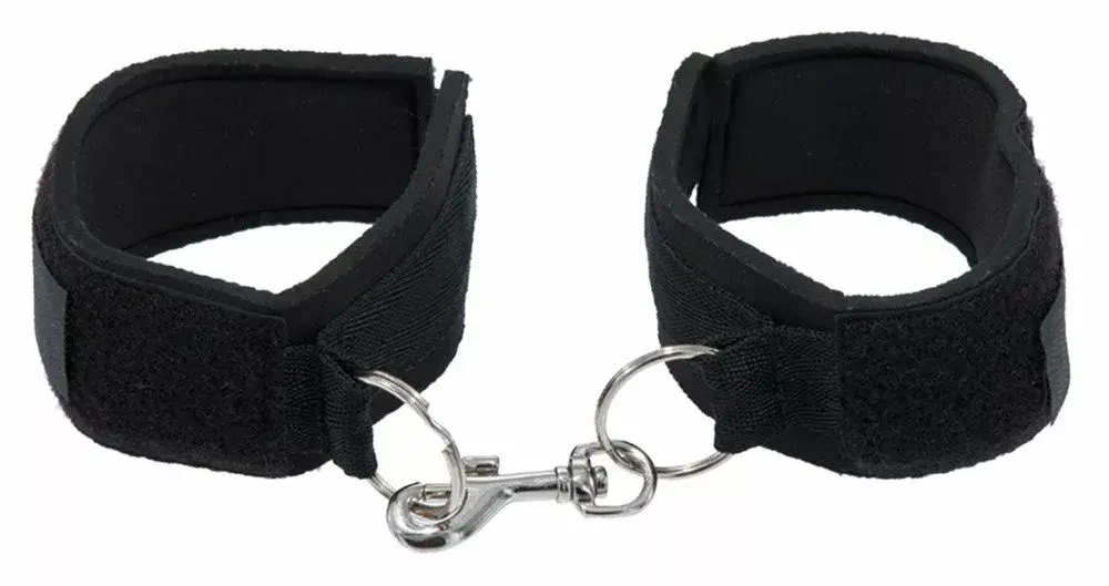 Rokudzelži Pipedream Cuffs Metal Black Photo 2