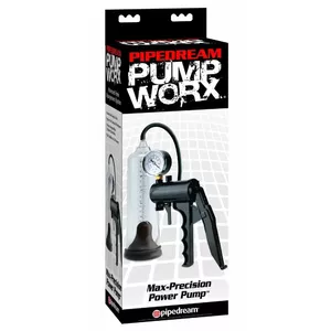 Penis vacuum pump Pump Worx Power Pump PW MAx-Precision, 22.5 cm length, 20 cm insertion, 7 cm diameter