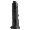 Dildo King Cock Silicone Dark 24 cm Photo 3
