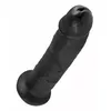 Dildo King Cock Silicone Dark 24 cm Photo 4