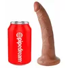 Dildo king cock Silicone Tan — reālistisks 20,5 cm Photo 2