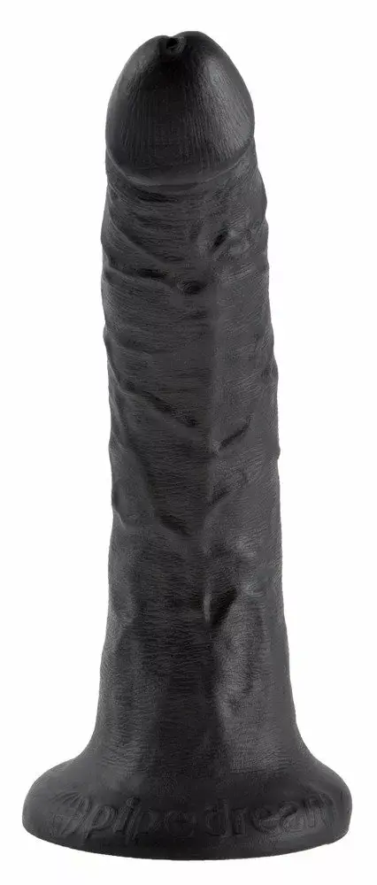 Dildo king cock Silicone Dark 7 inch Photo 3