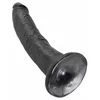 Dildo king cock Silicone Dark 7 inch Photo 5