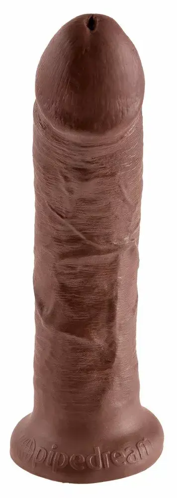 Dildo King Cock Silicone Brown — 21.5 cm, Ø 4.6 cm Photo 3