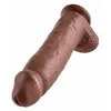 Dildo King Cock Silicone Flesh — 30,5 cm, Ø 7,6 cm Photo 4