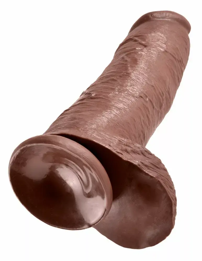 Dildo King Cock Silicone Flesh — 30,5 cm, Ø 7,6 cm Photo 5