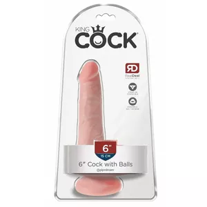 King Cock 6 locekļi ar gaismu bumbiņām